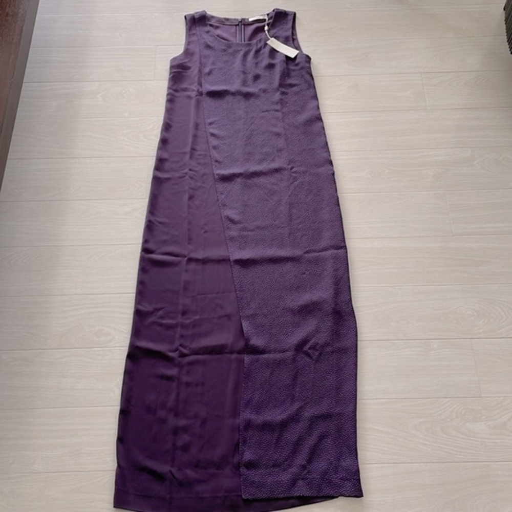 J. Lindeberg Plum Daniella Stretch Drape Dress - Picture 3 of 16